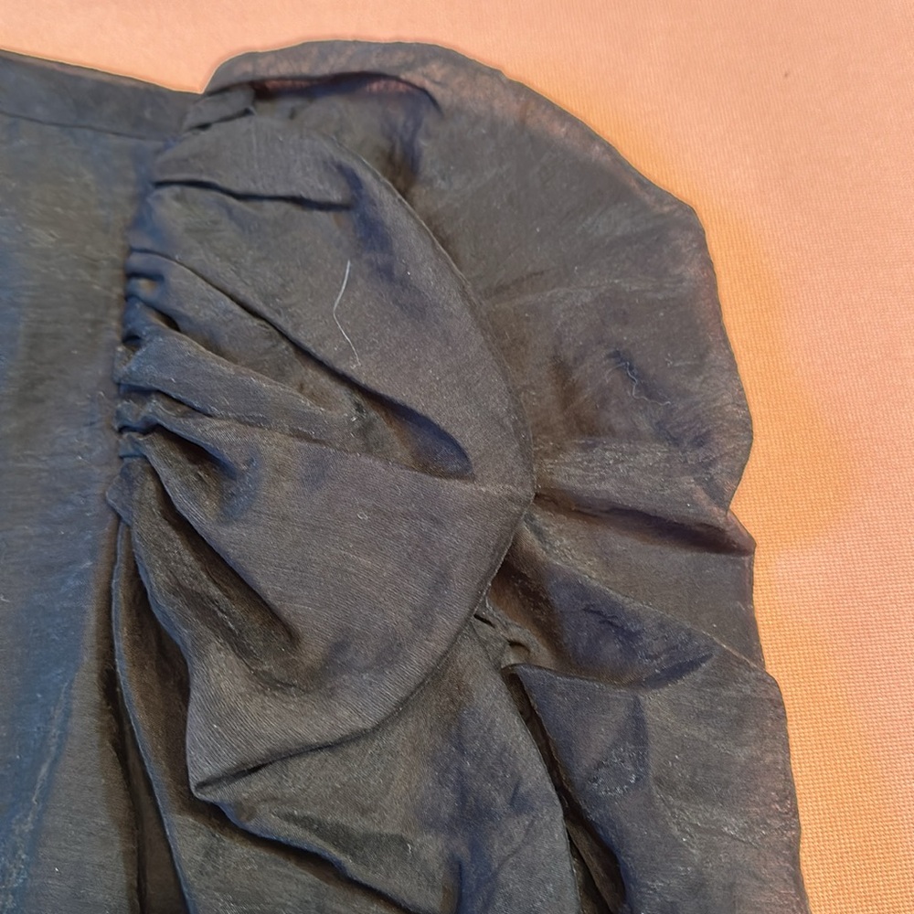 New TED BAKER Lined Top. Black.  Fits Loose. Size 0. - Picture 5 of 10